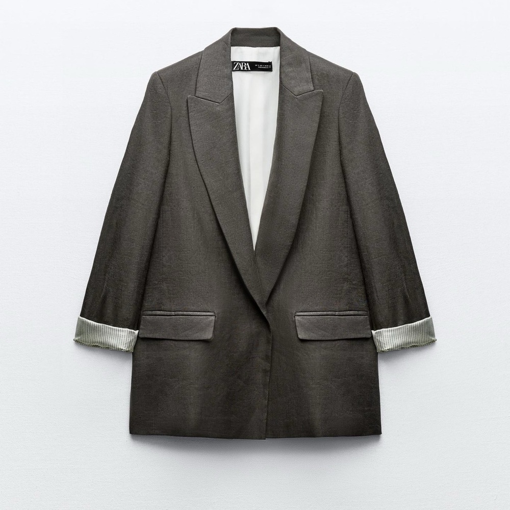 Zara Open Front Blazer . No tags but never worn.